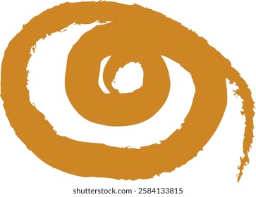 Abstract Scribble Swirl Vector Illustration