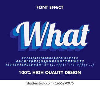 Abstract script minimal modern text effect alphabet fonts. Typography script future creative font. vector illustration