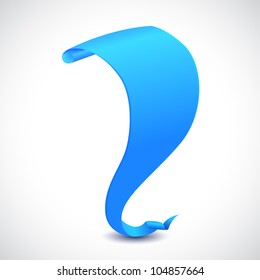 Abstract scroll paper background