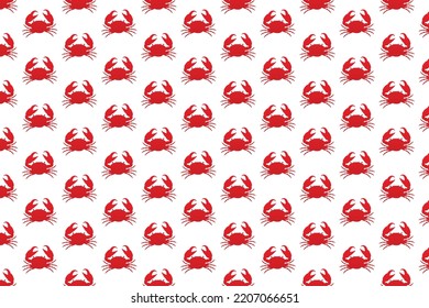 Abstract sea animal pattern design and illustration art