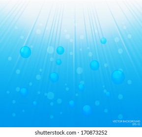 Abstract sea background. Eps-10.