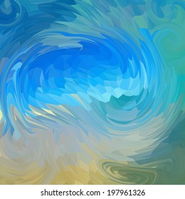 Abstract sea background, wave, EPS8 - vector graphics.