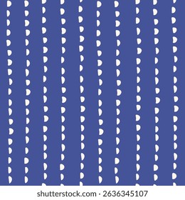 Abstract sea seamless pattern. Hand drawn coastal minimal art background. Mediterranean surface cover design for fabric, textile print, wallpaper, wrapping paper. Greece style