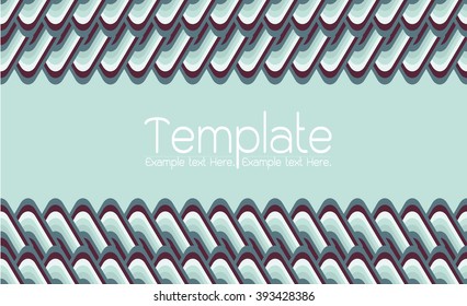 Abstract Sea Texture wave invitation cards. Stock vector set of brochures in Sea Texture wave style. Vector design templates vintage frames and backgrounds.