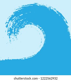 Abstract sea wave background