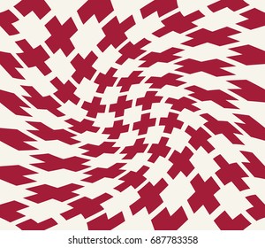 abstract seamlees geometric grid vector pattern