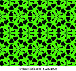 abstract, seamles, geometrie, pattern., Vector, illustration., Green, color., for, wallpaper., design, page, fill
