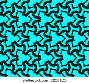 abstract, seamles, geometrie, pattern., Vector, illustration., Blue, color., for, wallpaper., design, page, fill