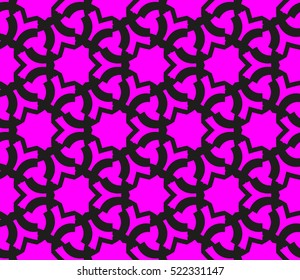 abstract, seamles, geometrie, pattern., Vector, illustration., Purple, color., for, wallpaper., design, page, fill