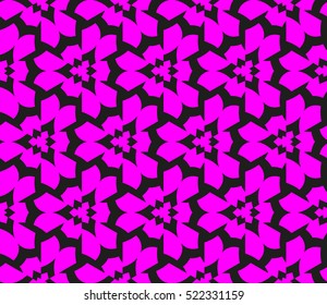 abstract, seamles, geometrie, pattern., Vector, illustration., Purple, color., for, wallpaper., design, page, fill