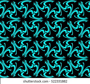 abstract, seamles, geometrie, pattern., Vector, illustration., Blue, color., for, wallpaper., design, page, fill