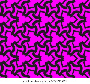 abstract, seamles, geometrie, pattern., Vector, illustration., Purple, color., for, wallpaper., design, page, fill