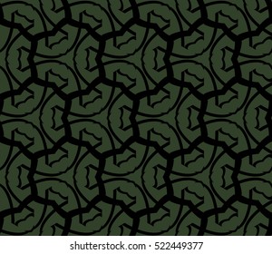 abstract seamles geometrie pattern. Vector illustration. Green color. for wallpaper. design page fill