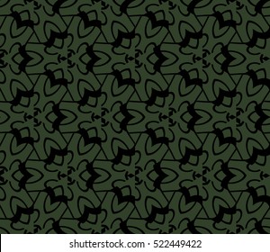 abstract seamles geometrie pattern. Vector illustration. Green color. for wallpaper. design page fill