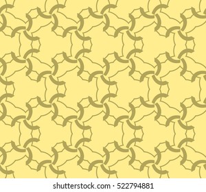 abstract seamles geometrie pattern. Vector illustration. Yellow color. for wallpaper. design page fill