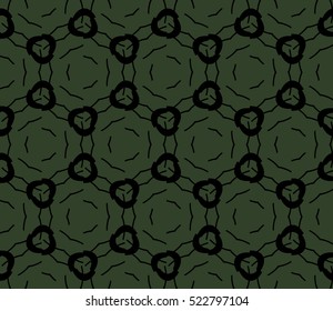 abstract seamles geometrie pattern. Vector illustration. Green color. for wallpaper. design page fill