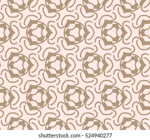 abstract seamles geometrie pattern. Vector illustration. Begie color. for wallpaper. design page fill