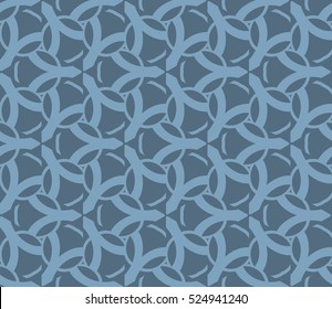 abstract seamles geometrie pattern. Vector illustration. Blue color. for wallpaper. design page fill
