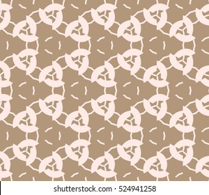 abstract seamles geometrie pattern. Vector illustration. Begie color. for wallpaper. design page fill