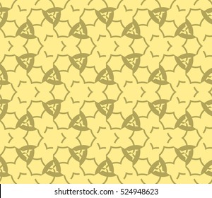 abstract seamles geometrie pattern. Vector illustration. Yellow color. for wallpaper. design page fill