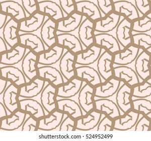abstract seamles geometrie pattern. Vector illustration. Begie color. for wallpaper. design page fill