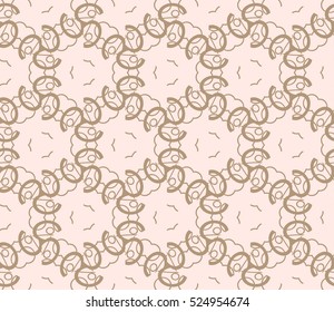 abstract seamles geometrie pattern. Vector illustration. Begie color. for wallpaper. design page fill