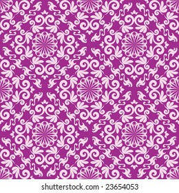 Abstract seamles vector background in victorian style