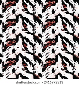 Abstract seamless animal pattern, Mammals Fur. print skins. Predators Camouflage. Cheetah Giraffe Zebra Leopard Tiger Jaguar. Printable Background. Vector illustration