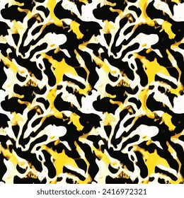 Abstract seamless animal pattern, Mammals Fur. print skins. Predators Camouflage. Cheetah Giraffe Zebra Leopard Tiger Jaguar. Printable Background. Vector illustration