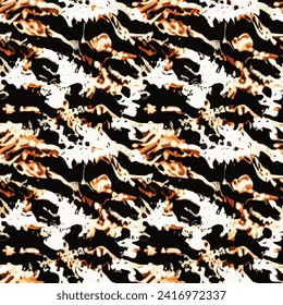 Abstract seamless animal pattern, Mammals Fur. print skins. Predators Camouflage. Cheetah Giraffe Zebra Leopard Tiger Jaguar. Printable Background. Vector illustration