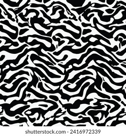 Abstract seamless animal pattern, Mammals Fur. print skins. Predators Camouflage. Cheetah Giraffe Zebra Leopard Tiger Jaguar. Printable Background. Vector illustration