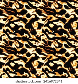 Abstract seamless animal pattern, Mammals Fur. print skins. Predators Camouflage. Cheetah Giraffe Zebra Leopard Tiger Jaguar. Printable Background. Vector illustration