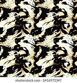 Abstract seamless animal pattern, Mammals Fur. print skins. Predators Camouflage. Cheetah Giraffe Zebra Leopard Tiger Jaguar. Printable Background. Vector illustration