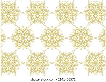 Abstract seamless arabesque background.red,orange,black paisley elements.Moroccan mosaic, vector seamless pattern with ornamental stripes.Great for folk print, fabric and  Ceramic tableware.