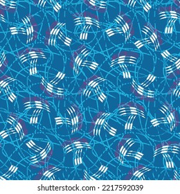 Abstract seamless arrow pattern design.