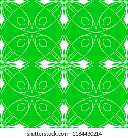 Abstract seamless art deco pattern, Vector seamless pattern. Repeating deco colored geometric ornament