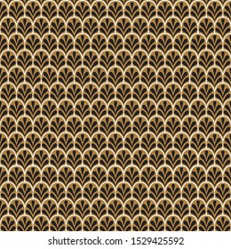 Abstract Seamless Art Deco Vector Pattern