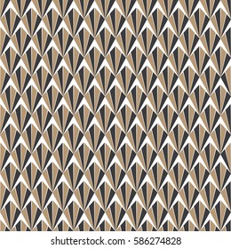 Abstract Seamless Art Deco Vector Pattern