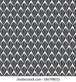 Abstract Seamless Art Deco Vector Pattern