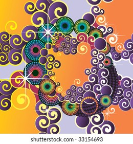 Abstract Seamless background