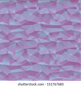 Abstract seamless background with 3D effect - vector illustration