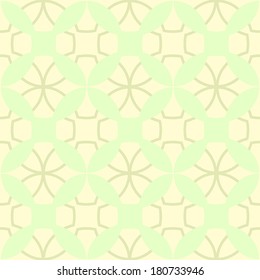 Abstract Seamless Background in beige and green colors. EPS10 vector.