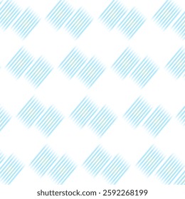 Abstract seamless background with blue lines. Vector Illustration.