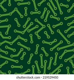 Abstract seamless background circuit board, design element, EPS8 - vector graphics.