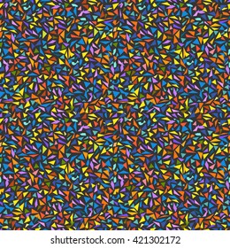 Abstract seamless background of color splinters