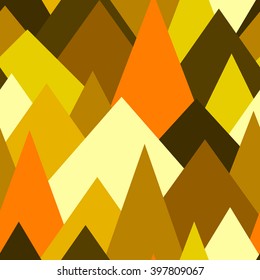 Abstract seamless background with Colorful Triangles. Vector illustration