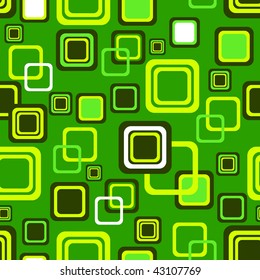 Abstract seamless background with concentric squares (vector)