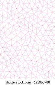 Abstract seamless background with connected dots. Vector repeating texture.