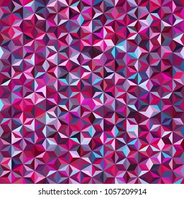 Abstract seamless background consisting of pink triangles. Geometric design for business presentations or web template banner flyer. Vector illustration