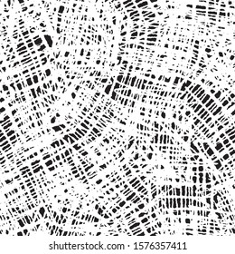 Abstract seamless background of curved lines handmade. Pattern for fabric design, Wallpaper. Grunge color vector pattern. A beautiful backdrop of the chaotic strokes of paint